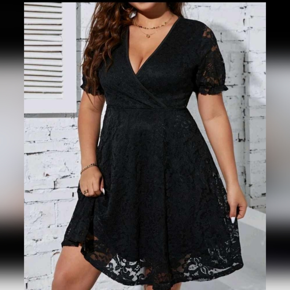 Women's Casual Black Dress